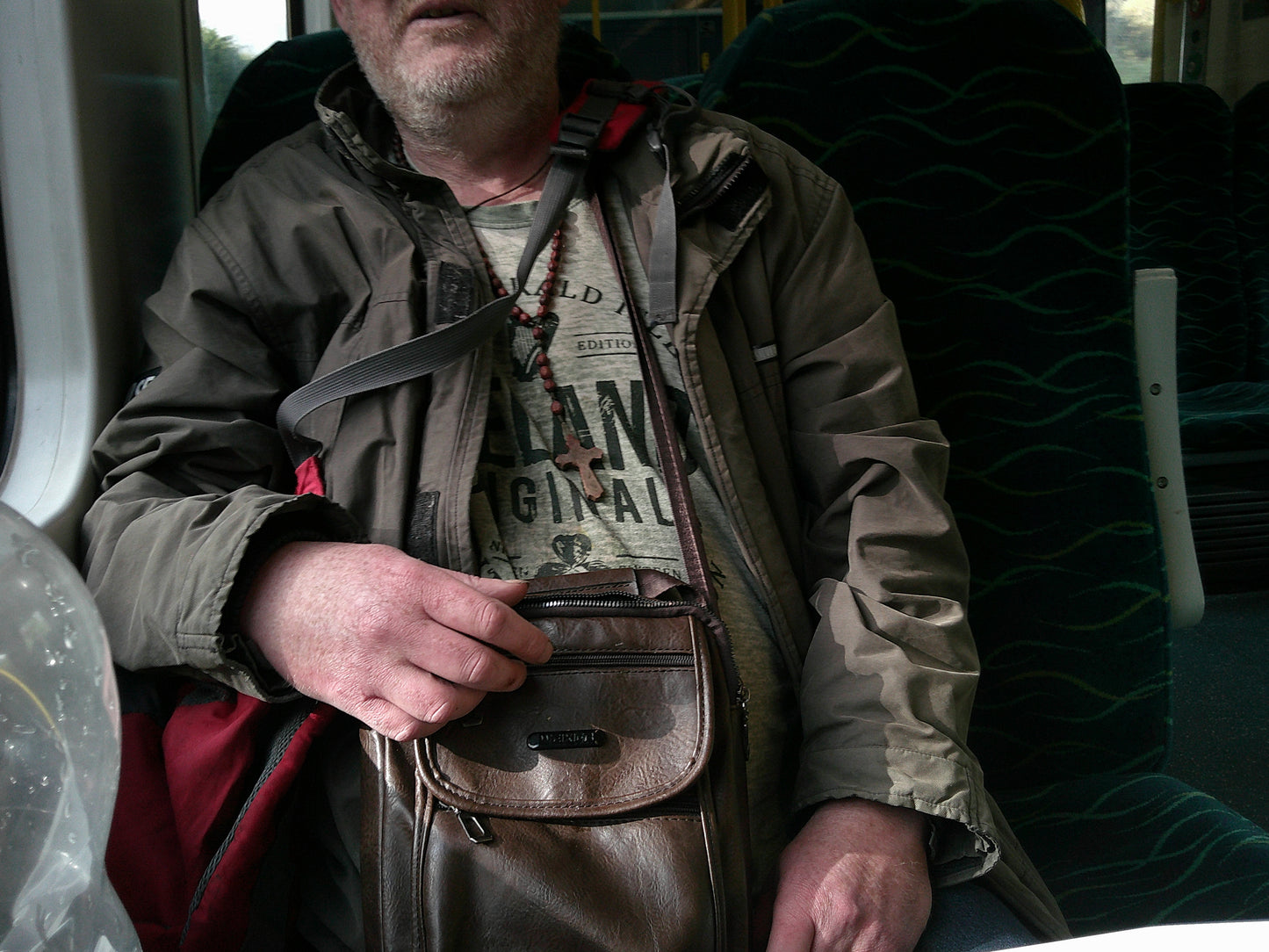 "Photograph Of Me, Damien Leech, in Ireland". Photograph by my girlfriend