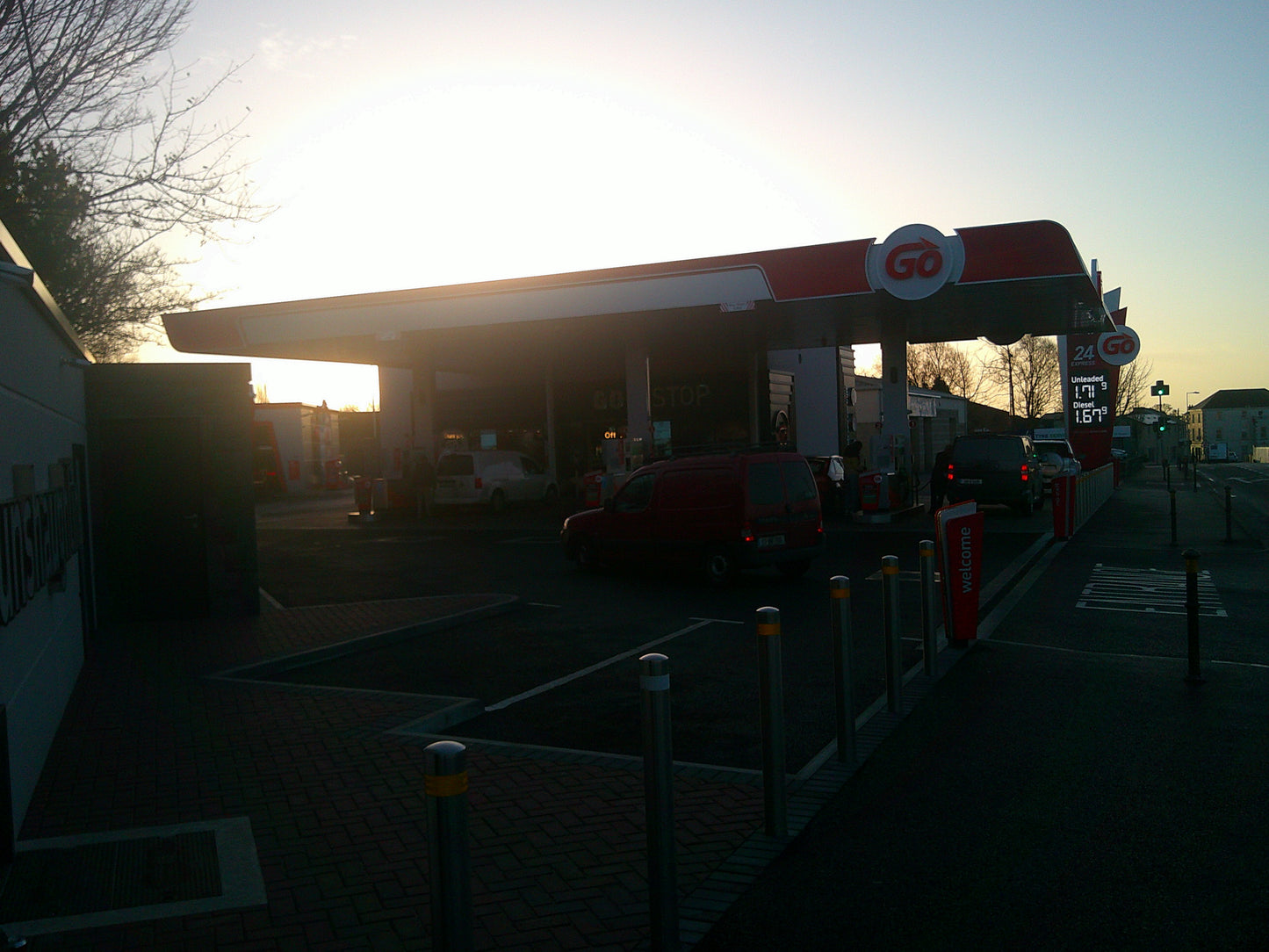 "Reopened Garage And Shop In Dunshaughlin, Ireland" Photograph By Damien Leech
