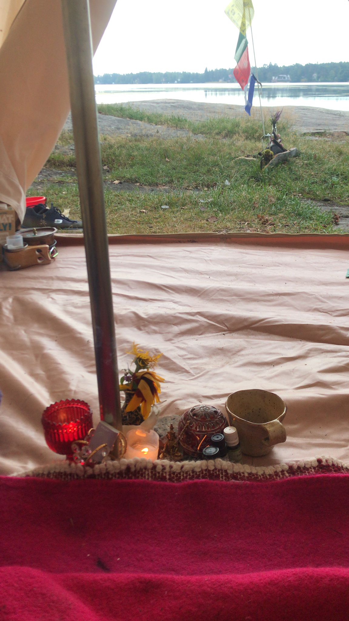 "Nobody Is Homeless If You Get A Tent And Go Camping With Warm Clothes!", Photograph taken by a good friend of mine