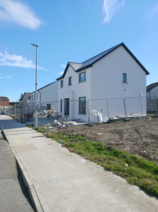 New Houses Being Built In Ireland. Photograph 4. Photograph By Damien Leech