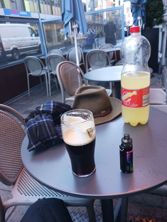 A Pint Of Guinness at The Palace Bar, Templebar, Dublin, Ireland. Photograph by Mr Damien Leech