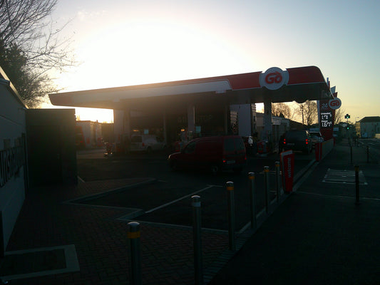 "Reopened Garage And Shop In Dunshaughlin, Ireland" Photograph By Damien Leech